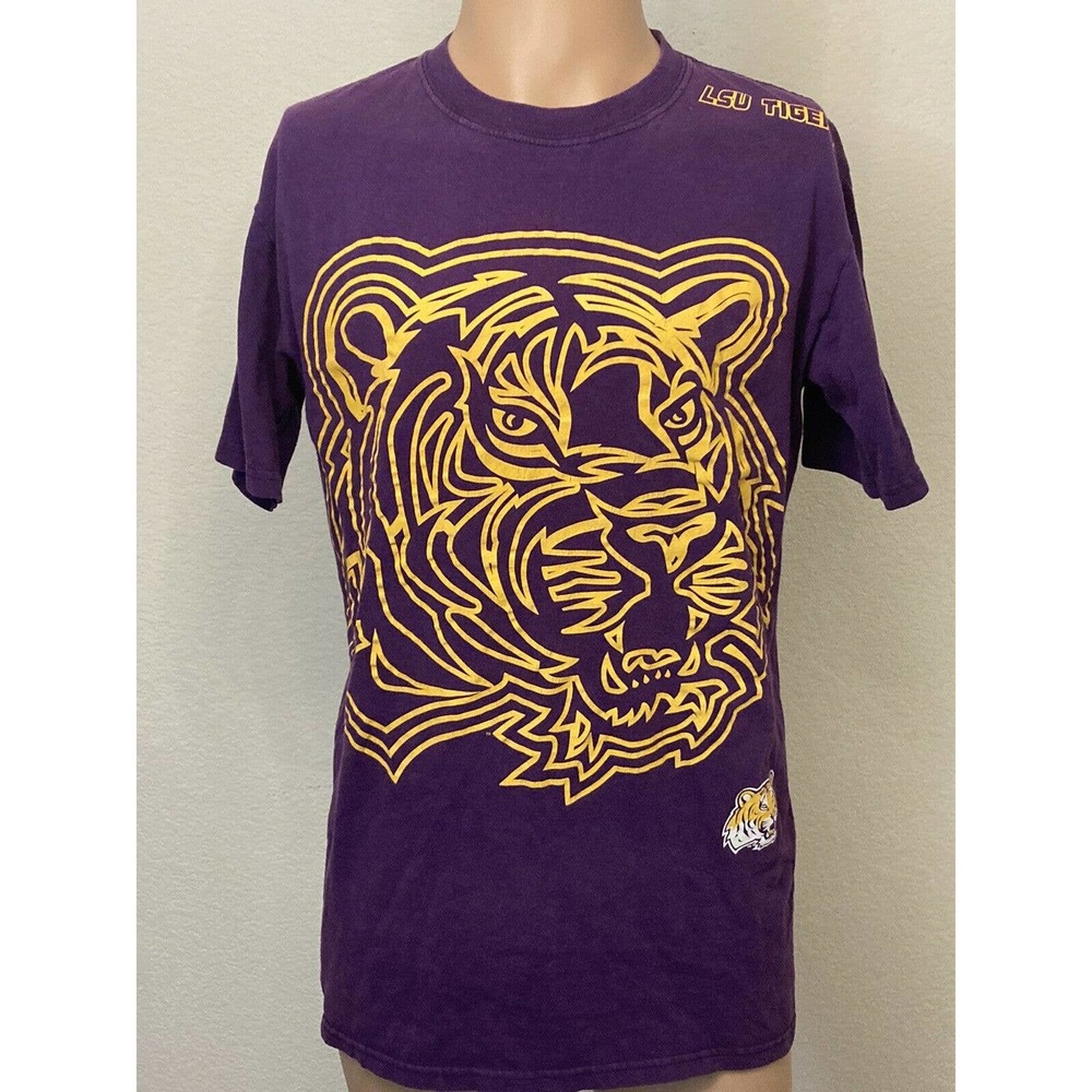 LSU TIGERS NCAA MASCOT T-SHIRT CREWNECK